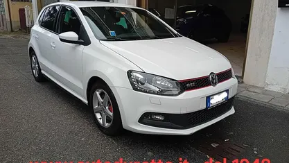 Usata VW Polo GTI 179 CV (131 kW) 2012 Bianco Berlina
