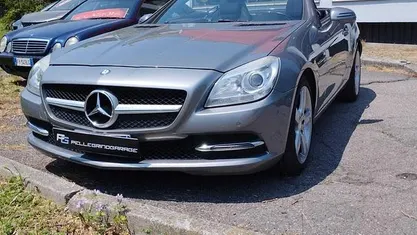 Argento Usata 2015 Mercedes SLK200 Premium Cabrio | 17.490 € (Buon prezzo)