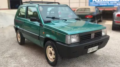 Usata Fiat Panda 4x4 54 CV (39 kW) 1997 Verde Utilitaria