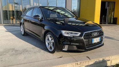 Begagnad Audi A3 Sport 110 HK (80 kW) 2016 Svart Sedan