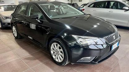 Usata Seat Leon Business 110 CV (80 kW) 2016 Nero Berlina