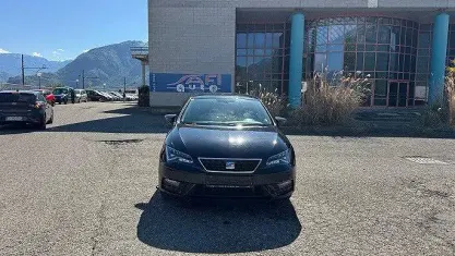 Usata Seat Leon Business 86 CV (63 kW) 2017 Nero Berlina