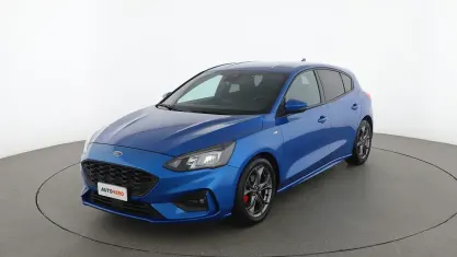 Begagnad Ford Focus ST-Line 120 HK (88 kW) 2020 Blå Sedan