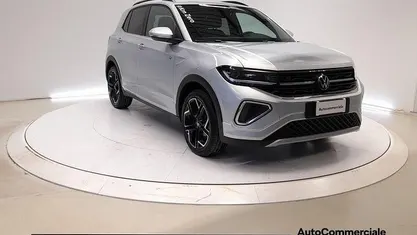 Nuova VW T-Cross R-line Plus 116 CV (85 kW) 2025 Argento SUV