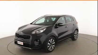 Käytetty Kia Sportage 116 HP (85 kW) 2017 Musta Katumaasturi