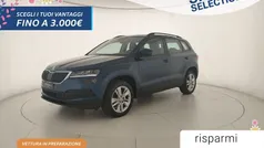 0f blu lava metallizzato Usata 2021 Skoda Karoq Executive SUV | 19.400 € (Ottimo prezzo)