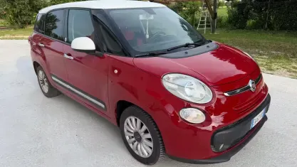 Usata Fiat 500L Lounge 105 CV (77 kW) 2014 Rosso Monovolume