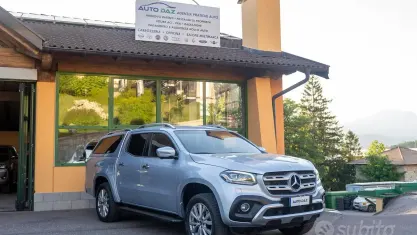 Usata Mercedes X250 190 CV (139 kW) 2018 Grigio Pick-up