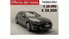 Grigio daytona Usata 2024 Audi A4 Ambiente Station wagon | 38.800 € (Buon prezzo)
