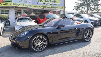 Usata Porsche 718 Boxster Edition 300 CV (220 kW) 2023 Nero Cabrio
