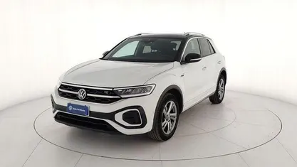 Bianco Usata 2022 VW T-Roc R-line SUV | 21.000 € (Buon prezzo)