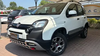 Usata Fiat Panda Cross Cross 95 CV (69 kW) 2018 Bianco Utilitaria
