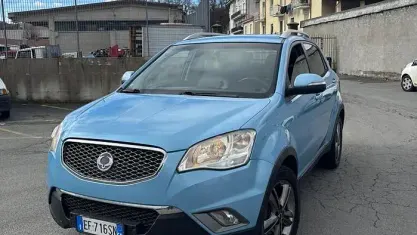 Usata SsangYong Korando 175 CV (128 kW) 2011 Blu SUV