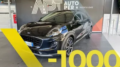 Begagnad Ford Puma Titanium 125 HK (91 kW) 2022 Svart SUV