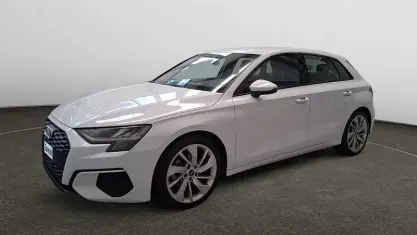 Usata Audi A3 Sportback Advanced 150 CV (110 kW) 2022 Bianco Utilitaria