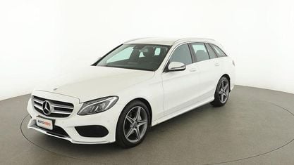 Gebraucht Mercedes C220 Premium 170 PS (125 kW) 2018 Weiß