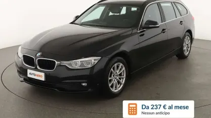 Usata BMW 318 Advantage 150 CV (110 kW) 2018 Nero Station wagon