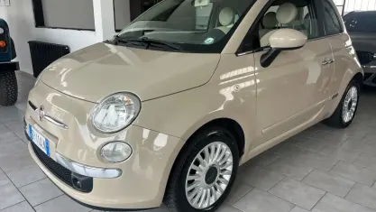 Usata Fiat 500 Lounge 69 CV (50 kW) 2012 Beige Berlina