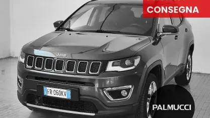 Usata Jeep Compass Limited 140 CV (102 kW) 2018 Grigio scuro SUV