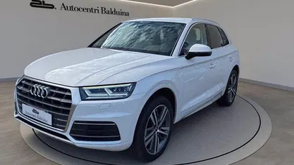 Usata Audi Q5 S-line plus 190 CV (139 kW) 2018 Bianco SUV