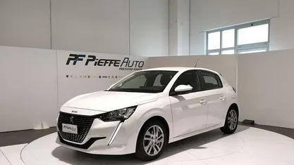Usata Peugeot 208 Active 75 CV (55 kW) 2020 Bianco Utilitaria