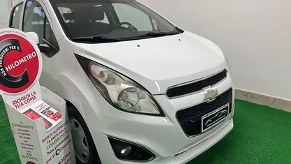 Usata Chevrolet Spark LT 68 CV (50 kW) 2013 Bianco Utilitaria