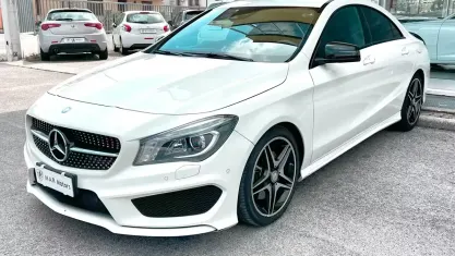 Usata Mercedes CLA220 Premium 177 CV (130 kW) 2015 Bianco Coupé