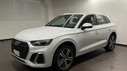 Begagnad Audi Q5 S-Line 204 HK (150 kW) 2022 Vit SUV