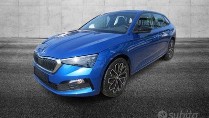 Begagnad Skoda Scala Style 150 HK (110 kW) 2019 Blå Halvkombi