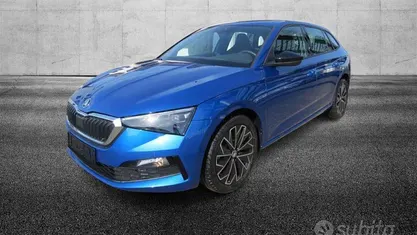 Begagnad Skoda Scala Style 150 HK (110 kW) 2019 Blå Halvkombi