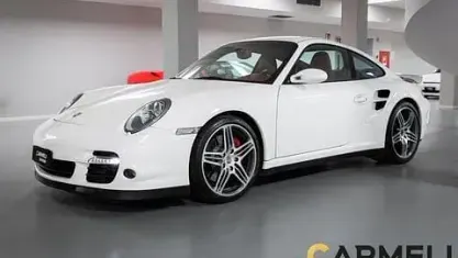 Usata Porsche 997 Turbo 480 CV (353 kW) 2008 Bianco Coupé