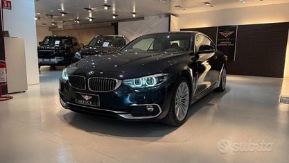 Begagnad BMW 425 Luxury Line 224 HK (164 kW) 2017 Blå Sportkupé