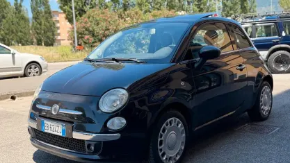 Usata Fiat 500 Lounge 95 CV (69 kW) 2010 Nero Berlina