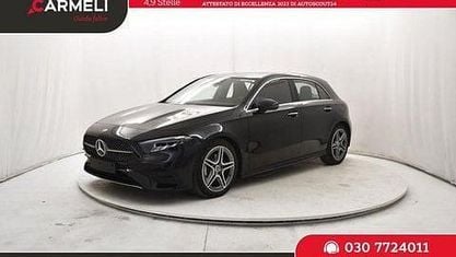 Occasion Mercedes A180 AMG line 136 PK (100 kW) 2025 Zwart Sedan
