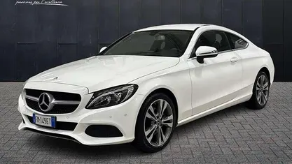 Bianco Usata 2017 Mercedes C220 Coupé | 20.500 € (Buon prezzo)