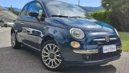 Usata Fiat 500C Lounge 69 CV (50 kW) 2015 Blu Cabrio