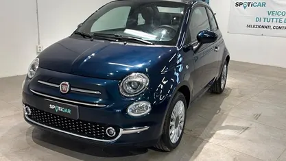 Blu/azzurro Usata 2024 Fiat 500C Dolcevita Cabrio | 14.850 € (Buon prezzo)