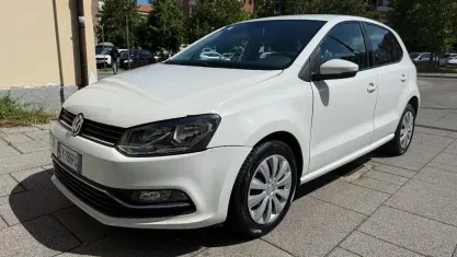 Usata VW Polo 75 CV (55 kW) 2015 Bianco Berlina