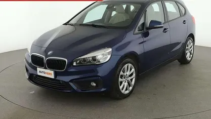 Usata BMW 216 Active Tourer Advantage 116 CV (85 kW) 2018 Blu Monovolume