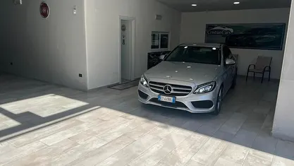 Usata Mercedes C220 Premium 170 CV (125 kW) 2014 Argento Berlina