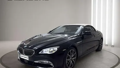 Usata BMW 640 Cabriolet 313 CV (230 kW) 2015 Nero Cabrio