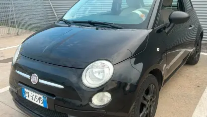Usata Fiat 500 Pop 75 CV (55 kW) 2009 Nero Cabrio