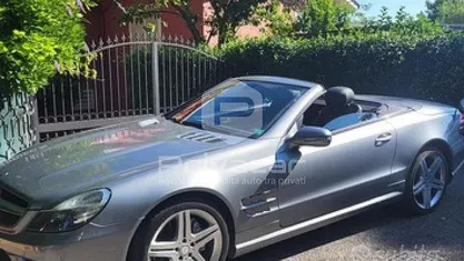 Usata Mercedes SL350 Chrome 316 CV (232 kW) 2009 Grigio Cabrio