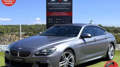 Usata BMW 640 M Sport 313 CV (230 kW) 2017 Gray Coupé