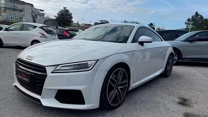 Usata Audi TT S-Line 184 CV (135 kW) 2016 Bianco Coupé
