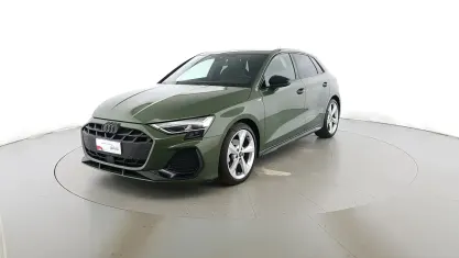 Brugt Audi A3 S-Line 150 HK (110 kW) 2025 Grøn Sedan