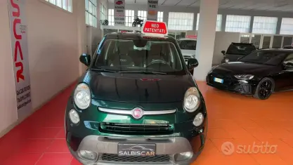 Usata Fiat 500L Trekking 95 CV (69 kW) 2015 Verde Monovolume