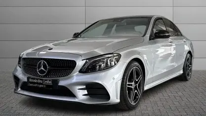 Usata Mercedes C220 Premium 194 CV (142 kW) 2019 Argento Utilitaria
