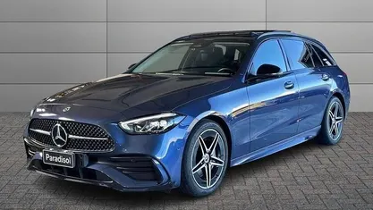 Blu/azzurro Usata 2023 Mercedes C220 Premium Station wagon | 36.700 € (Ottimo prezzo)