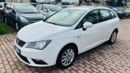 Usata Seat Ibiza ST 90 CV (66 kW) 2013 Bianco Station wagon